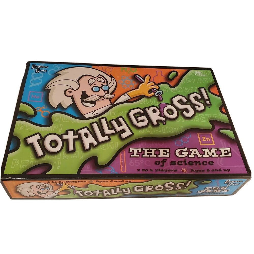 Totally Gross the Game of Science Kid’s STEM Educational Board Game COMPLETE